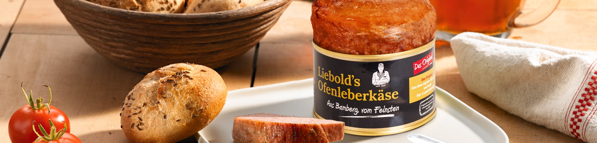 Bester Ofenleberkäse zum Aufbacken