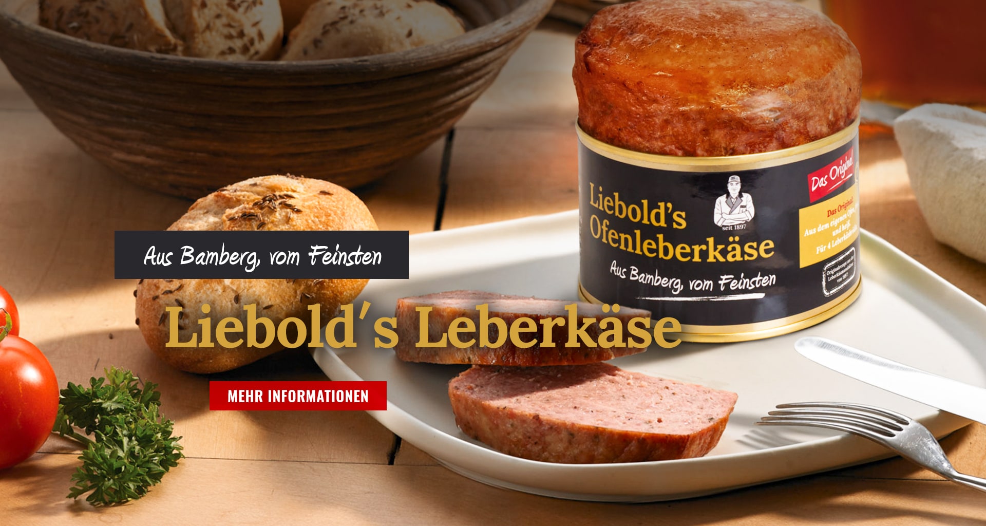 Mehr Infomationen über Liebold’s Ofenleberkäse